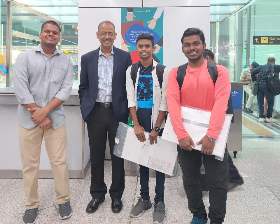 Bhujal team with Anil Swaroop sir
